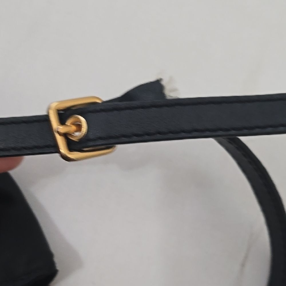 Marc by Marc Jacobs Black Crossbody with Gold Accents - Picture 7 of 12
